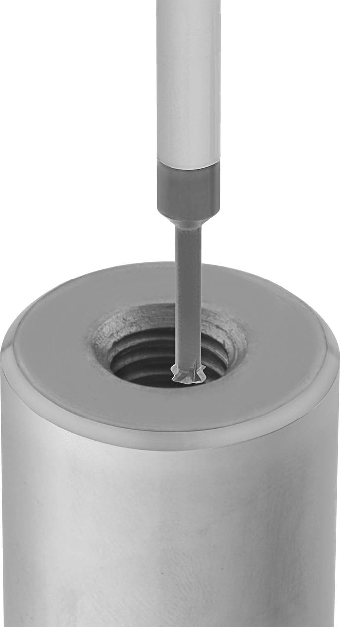 Thread Mill for Internal/External Threading, for #2 Minimum Thread