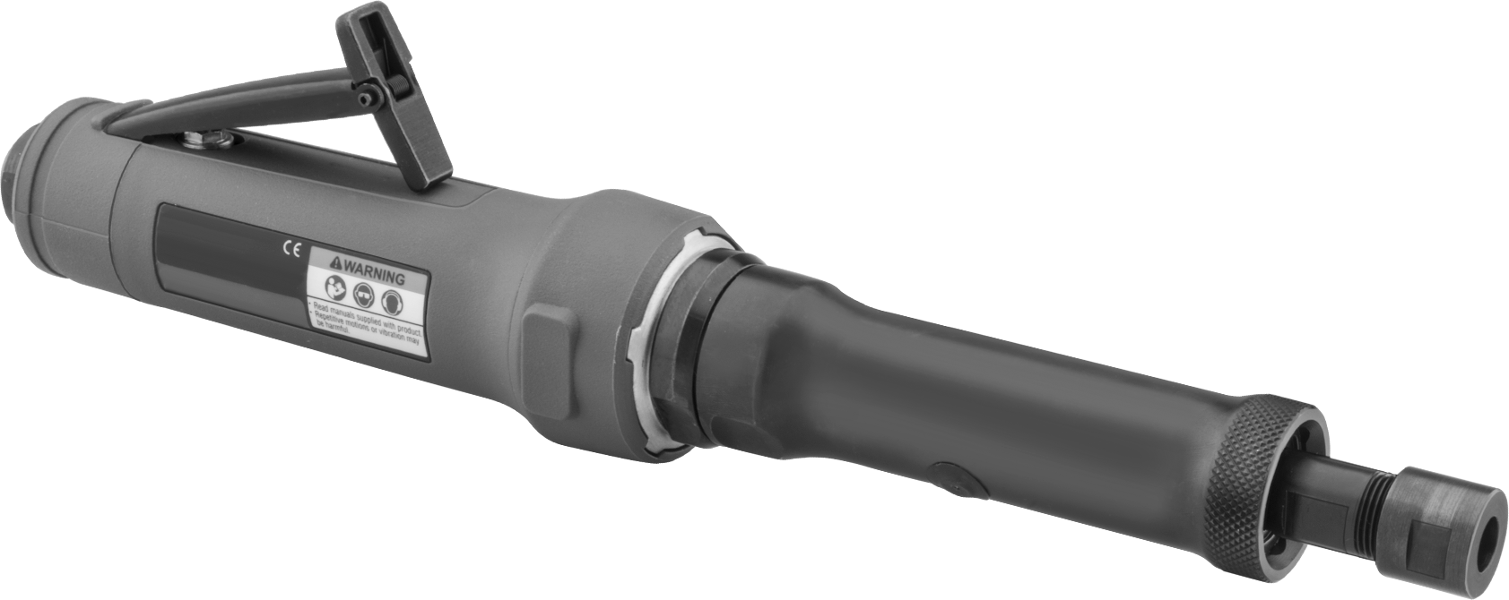Ağır Hizmet Tipi Pnömatik Düz Taşlama Makinesi, Uçlar ve Frezeler için, 25000 rpm Maksimum Hız, 13-1/8" Toplam Uzunluk