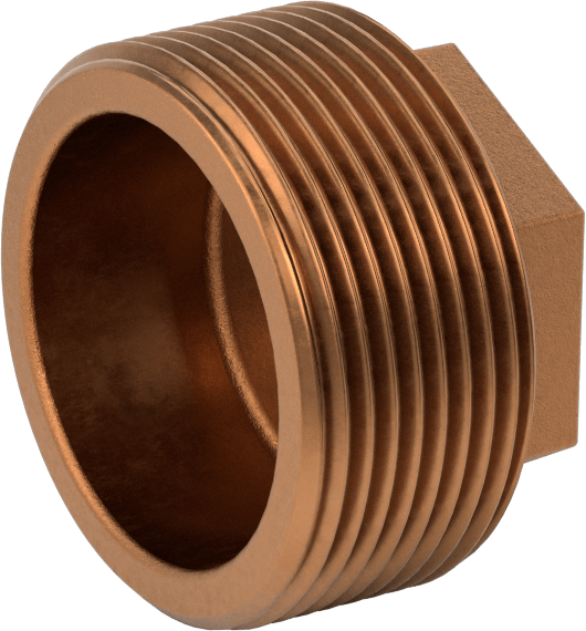 Düşük Basınçlı Pirinç Dişli Boru Bağlantı Elemanı, Burç Adaptörü, Altıgen Gövde, 1-1/2 Erkek x 1/2 Dişi NPT