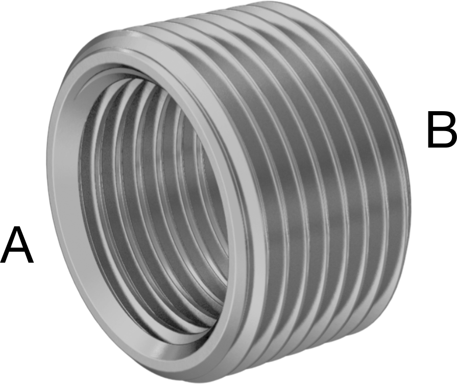 Düşük Basınçlı Pirinç Dişli Boru Bağlantı Elemanı, Burç Adaptörü, 3/4 NPT Erkek x 1/2 NPT Dişi