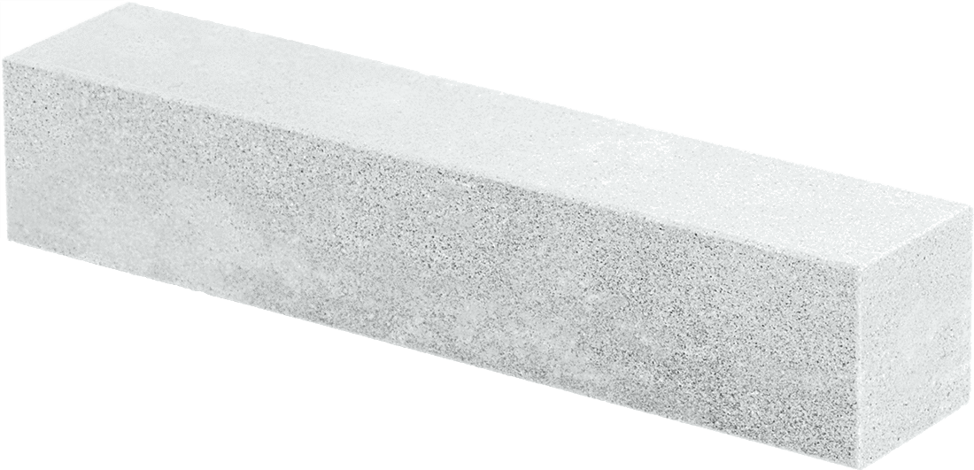 Novaculite Tek Taneli Bileme Taşı, Kare, 800 Kum, 4“ Uzunluk x 3/8” Genişlik