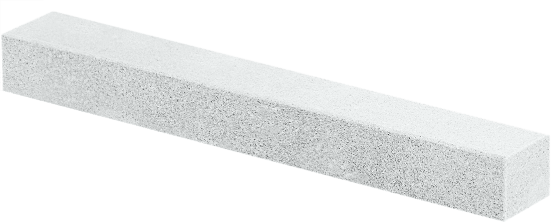 Novaculite Tek Taneli Bileme Taşı, Kare, 800 Kum, 4“ Uzunluk x 1/2” Genişlik