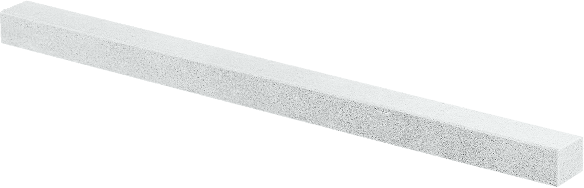 Novaculite Tek Taneli Bileme Taşı, Kare, 800 Kum, 6“ Uzunluk x 3/8” Genişlik