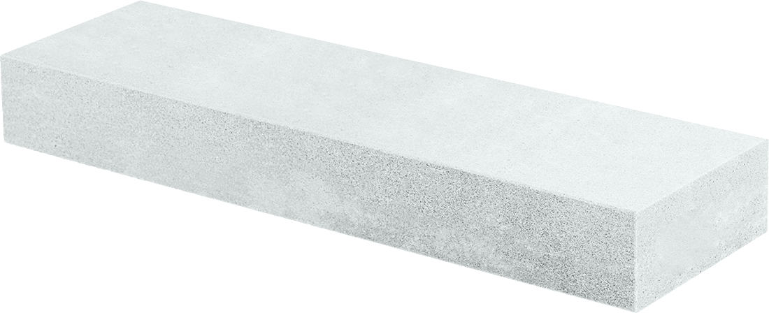 Novaculite Tek Taneli Bileme Taşı, Dikdörtgen, 800 Kum, 4“ Uzunluk x 1/2” Genişlik