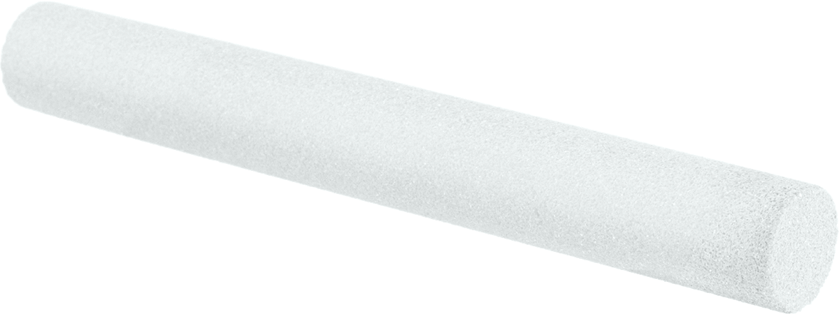 Novaculite Tek Taneli Bileme Taşı, Yuvarlak, 800 Kum, 4“ Uzunluk x 1/4” Çap