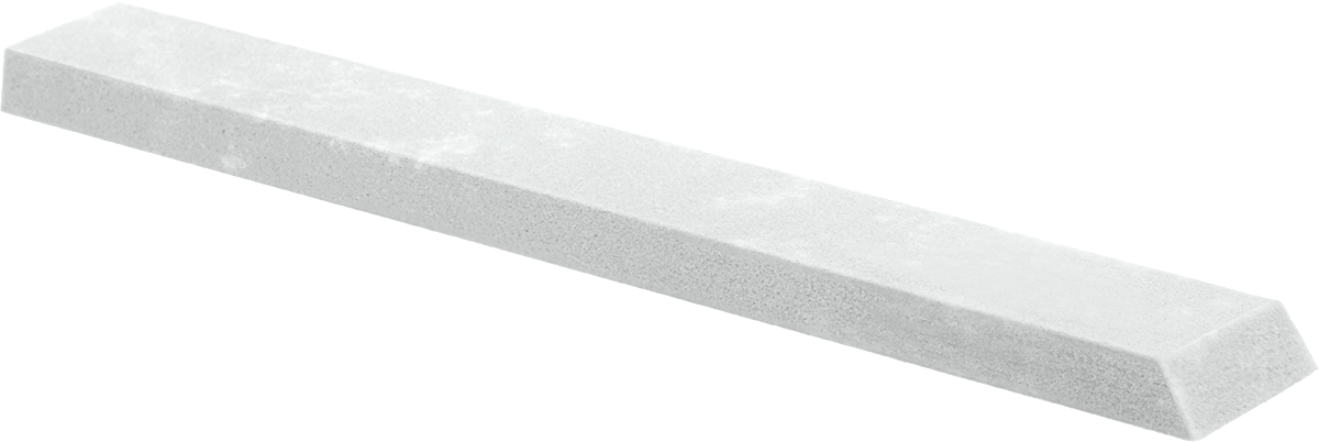 Novaculite Tek Taneli Bileme Taşı, Bevel, 800 Kum, 4“ Uzunluk x 1/2” Genişlik
