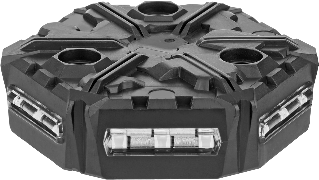 Yüzeye Monte Kompakt Stroboskop Işığı, 12 V DC Gerilim, 0.6 Amper