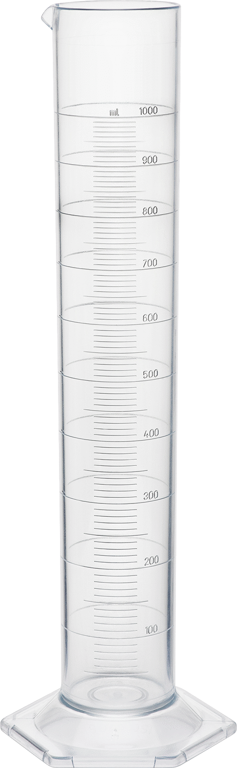 Pmp Plastik Ölçülü Silindir, 34 FL. oz./1000 ml Kapasite