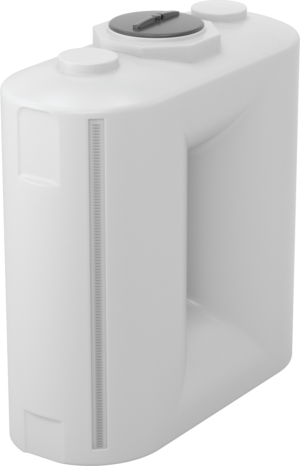 Dikdörtgen Plastik Tank, 750 Galon Kapasite