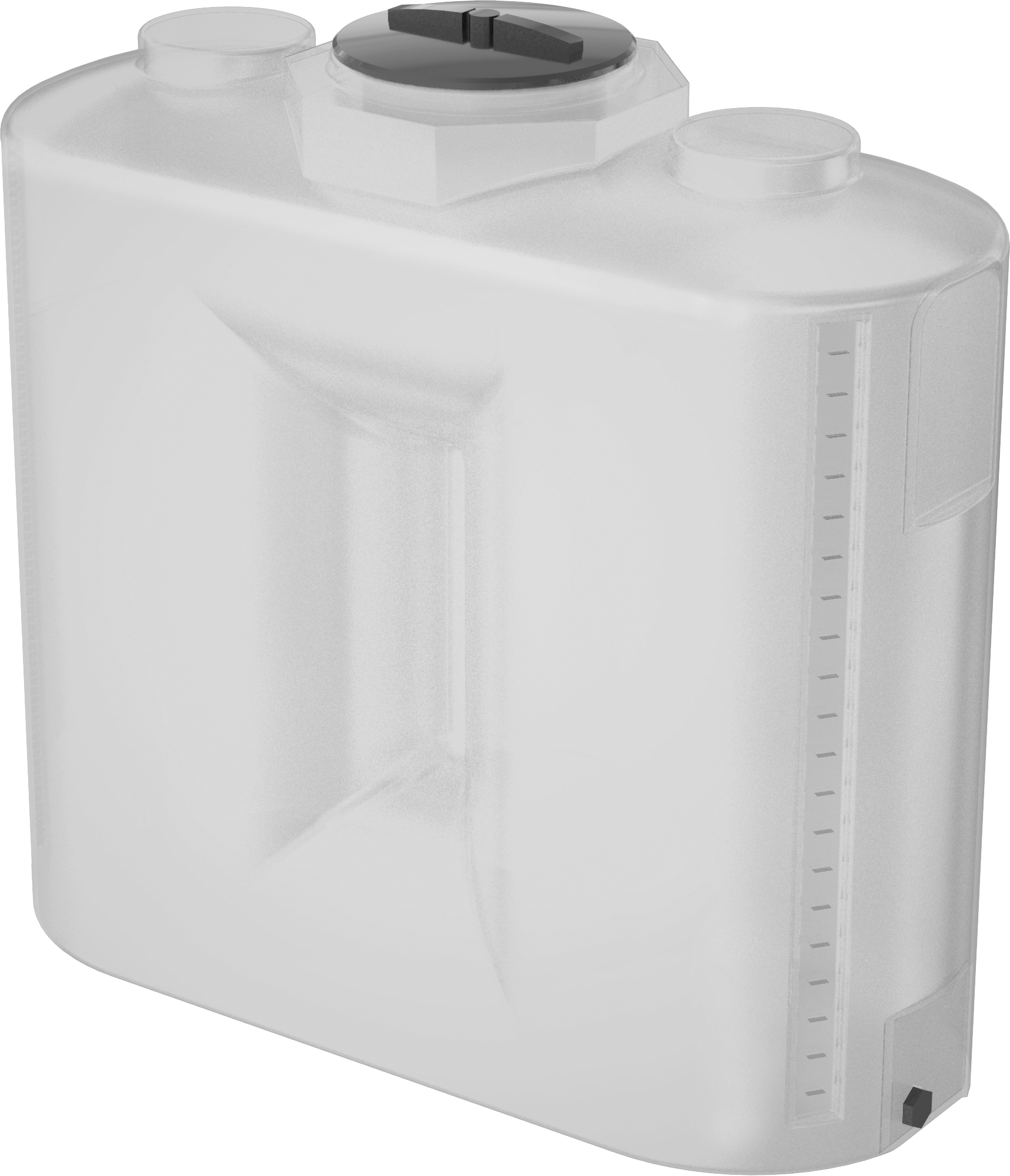 Dikdörtgen Plastik Tank, 500 Galon Kapasite