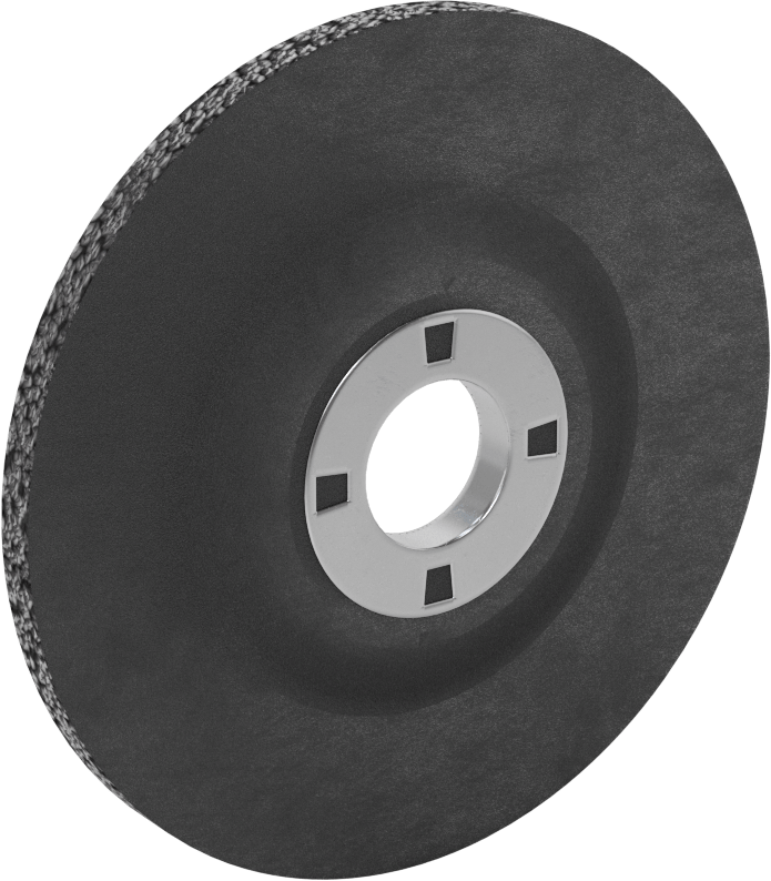 Açılı Taşlama Makinesi Tekerleği - Metal Dışı Malzemelerde Kullanım, Dişsiz Mil Deliği, 4-1/2" Çap
