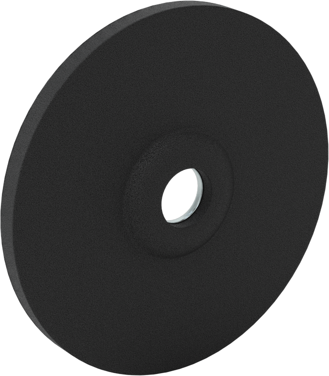 Uzun Ömürlü Açılı Taşlama Makinesi Tekerleği - Metaller Üzerinde Kullanım, Dişsiz 5/8" Mil Deliği, 4" Çap, 1/4" Kalınlık