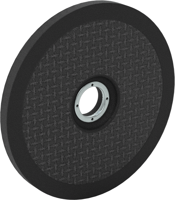 Uzun Ömürlü Açılı Taşlama Makinesi Tekerleği - Metaller Üzerinde Kullanım, Dişsiz 5/8" Mil Deliği, 4" Çap, 1/4" Kalınlık