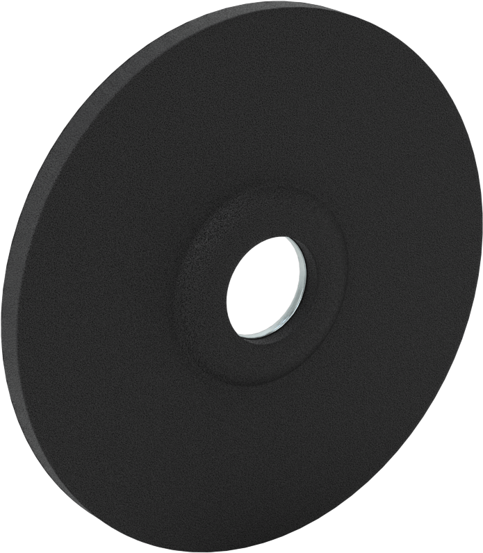 Uzun Ömürlü Açılı Taşlama Makinesi Tekerleği - Metaller Üzerinde Kullanım, Dişsiz Mil Deliği, 4-1/2" Çap, 1/4" Kalınlık