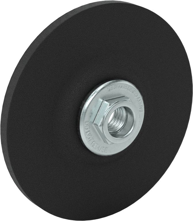Uzun Ömürlü Açılı Taşlama Makinesi Tekerleği - Metaller Üzerinde Kullanım, Dişli Mil Deliği, 4-1/2" Çap, 1/4" Kalınlık
