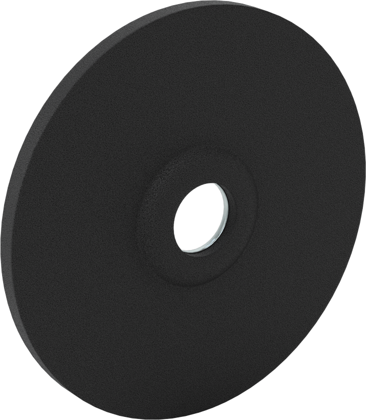 Uzun Ömürlü Açılı Taşlama Makinesi Tekerleği - Metaller Üzerinde Kullanım, Dişsiz Mil Deliği, 5" Çap, 1/4" Kalınlık