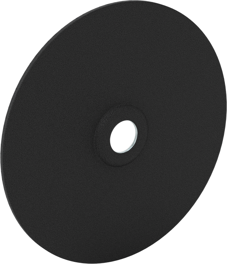 Uzun Ömürlü Açılı Taşlama Makinesi Tekerleği - Metaller Üzerinde Kullanım, Dişsiz Mil Deliği, 7" Çap, 1/8" Kalınlık