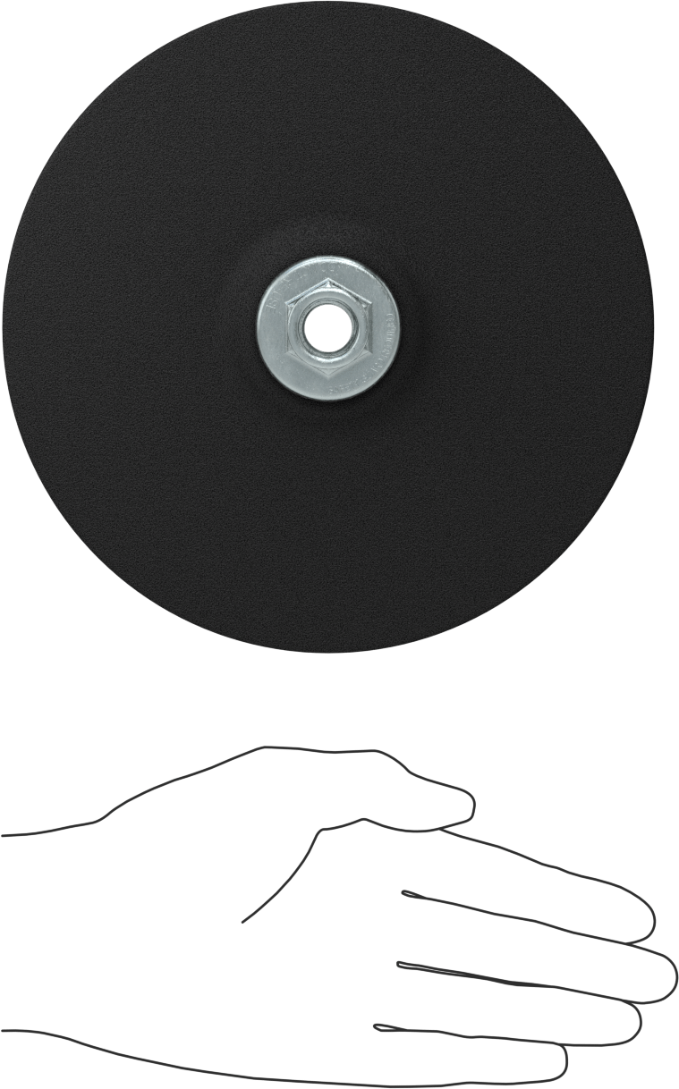 Uzun Ömürlü Açılı Taşlama Makinesi Tekerleği - Metaller Üzerinde Kullanım, Dişli Mil Deliği, 7" Çap, 1/8" Kalınlık