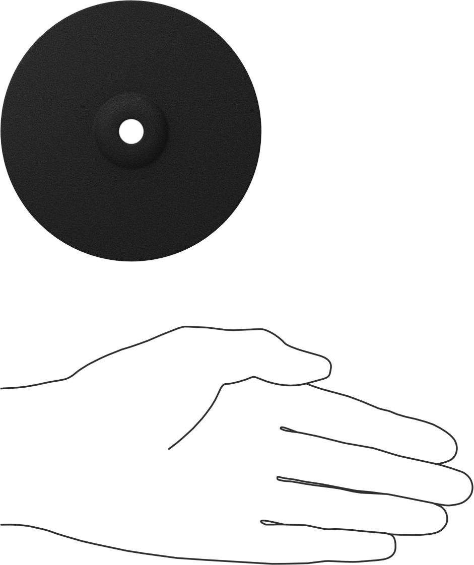 Uzun Ömürlü Açılı Taşlama Makinesi Tekerleği - Metaller Üzerinde Kullanım, Dişsiz 3/8" Mil Deliği, 4" Çap, 1/4" Kalınlık