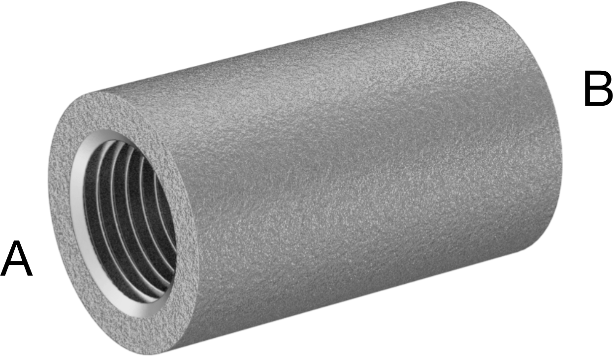 Yüksek Basınçlı 316 Paslanmaz Çelik Boru Bağlantı Elemanı, Düz Redüktör, 1/2 x 1/4 NPT Dişi