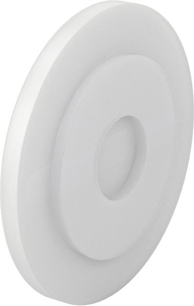 Spin-Weld LDPE Tank Yaması, 2-1/4" OD