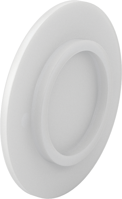 Spin-Weld LDPE Tank Yaması, 3-3/8" OD