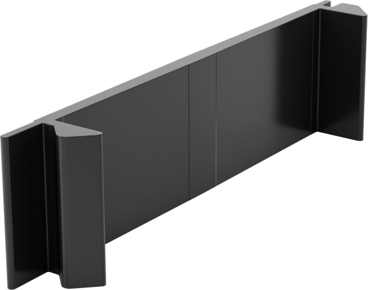 Devre Kesici Kutusu Dolgu Plakası, 3/4" Genişlikte Panel Kesiti için