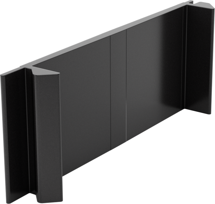 Devre Kesici Kutusu Dolgu Plakası, 1" Genişlikte Panel Kesiti için