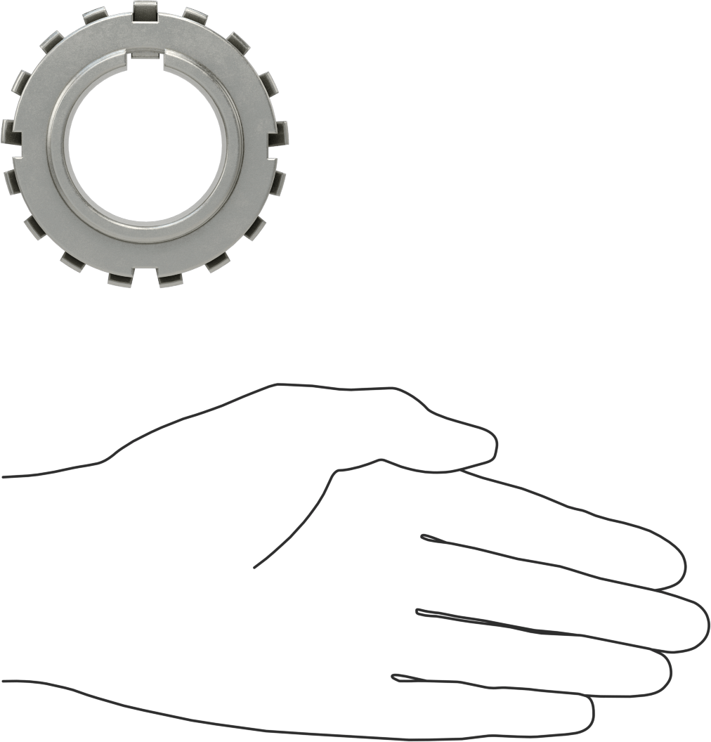 Bearing Adapter Sleeve, Trade Number Snw-10, for 1-5/8" Shaft Diameter