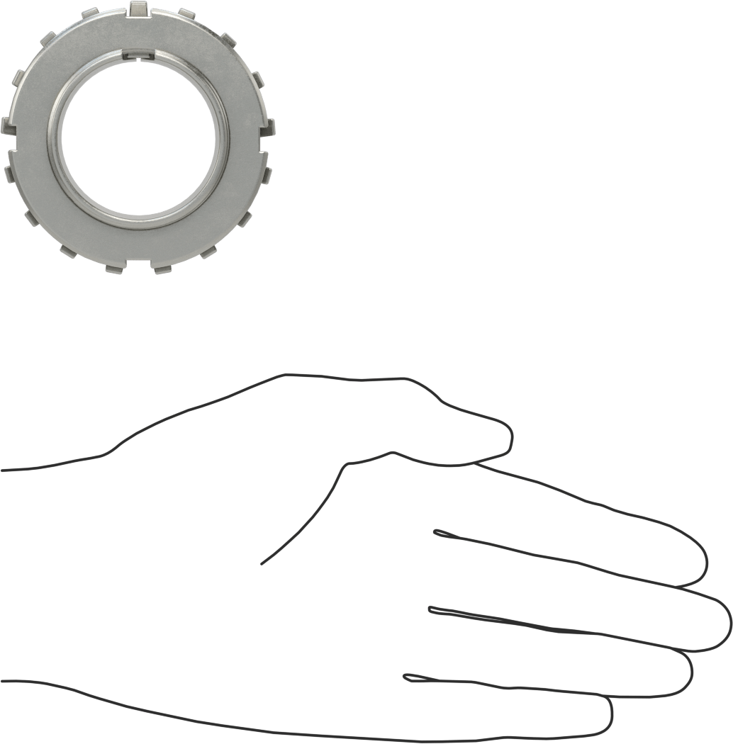 Bearing Adapter Sleeve, Trade Number H 309, for 40 mm Shaft Diameter