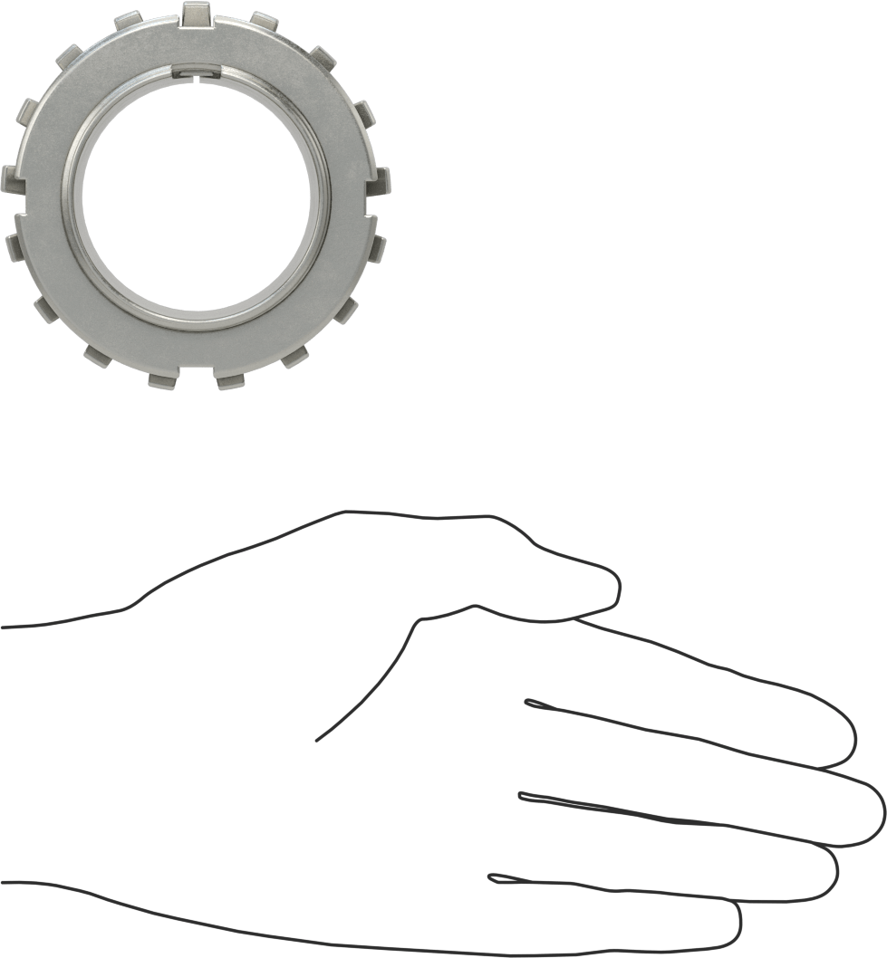 Bearing Adapter Sleeve, Trade Number H 2311, for 50 mm Shaft Diameter