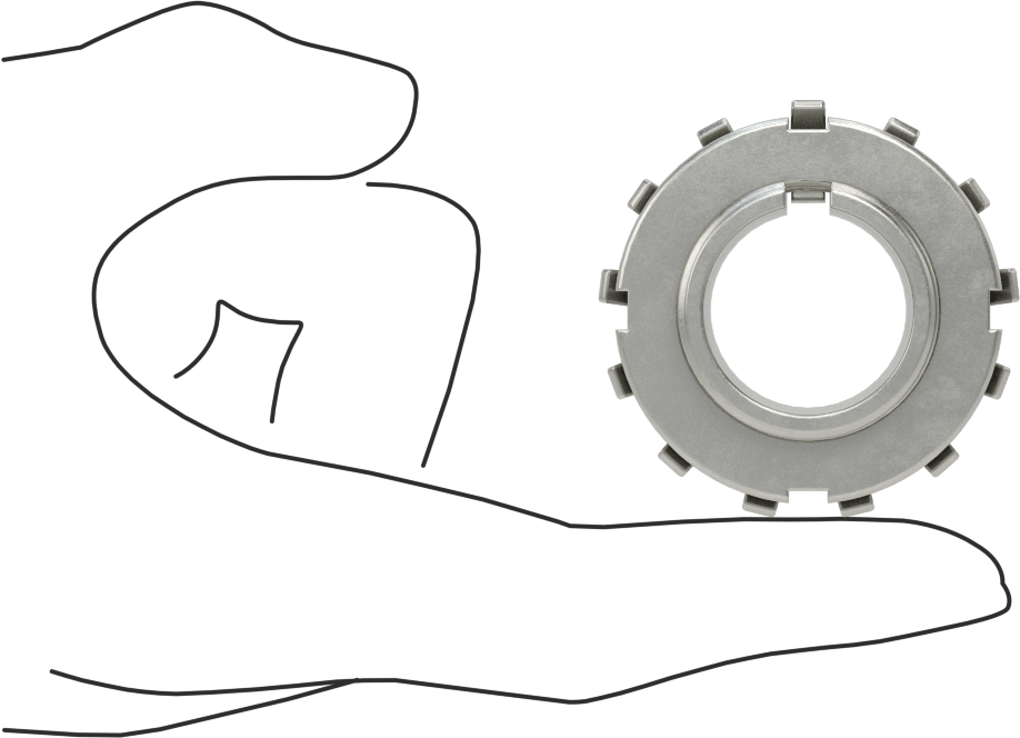 Bearing Adapter Sleeve, Trade Number Snw-06, for 15/16" Shaft Diameter