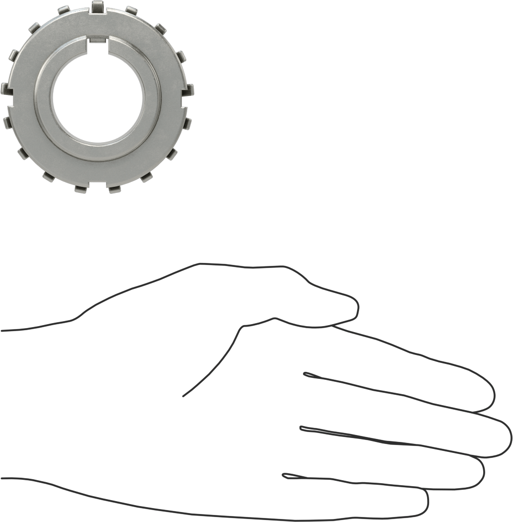 Bearing Adapter Sleeve, Trade Number Snw-09, for 1-5/16" Shaft Diameter