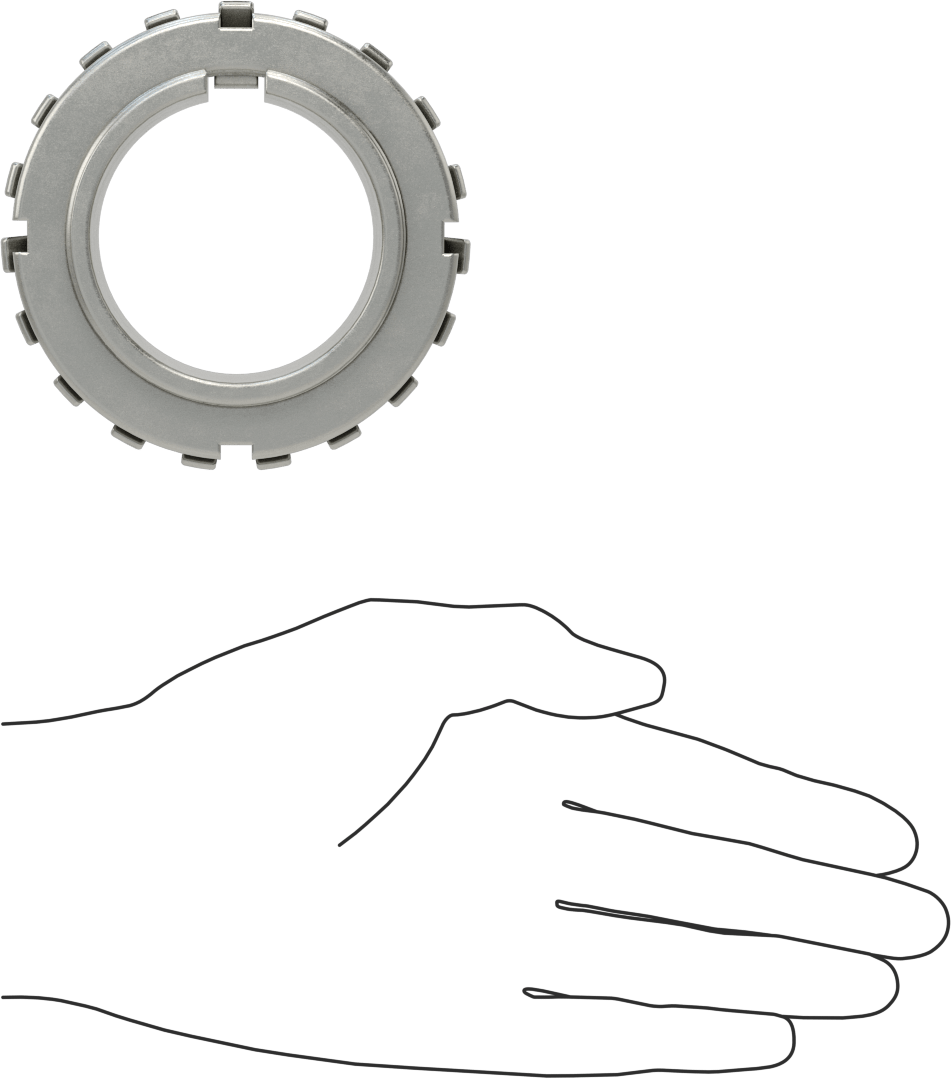Bearing Adapter Sleeve, Trade Number Snw-13, for 2-3/16" Shaft Diameter