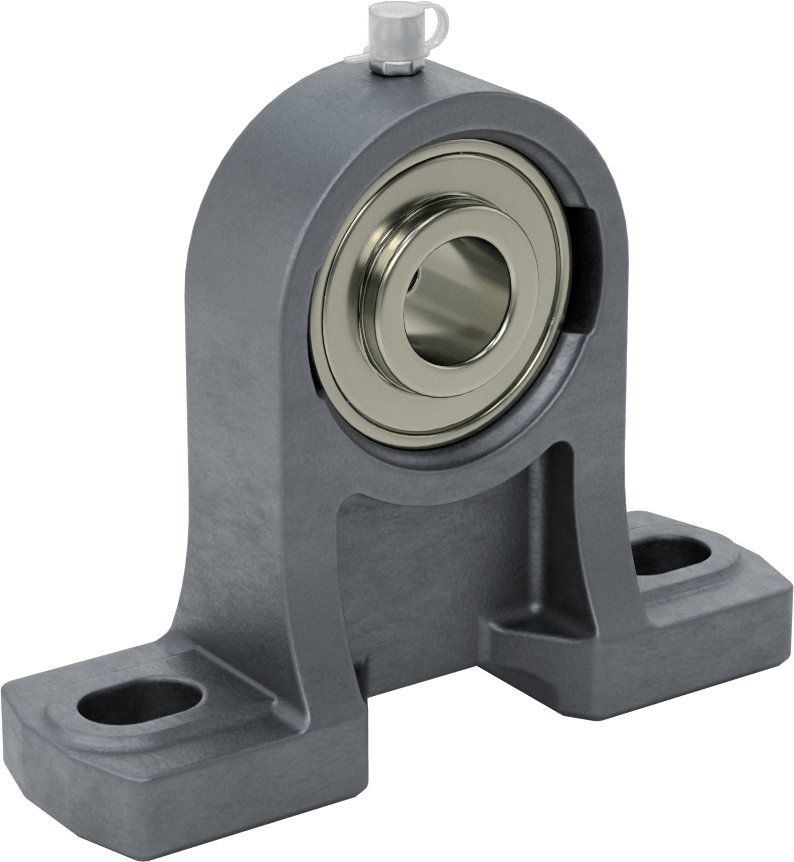 Ekstra Boşluklu Monte Bilyalı Rulman, 3/4" Mil Çapı için, 2-3/4" Merkez Yüksekliği