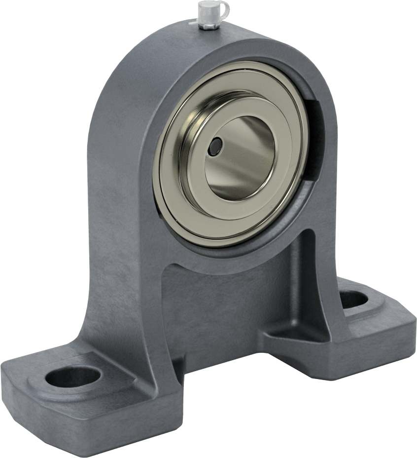 Ekstra Boşluklu Monte Bilyalı Rulman, 1-1/4" Mil Çapı için, 3-47/64" Merkez Yüksekliği
