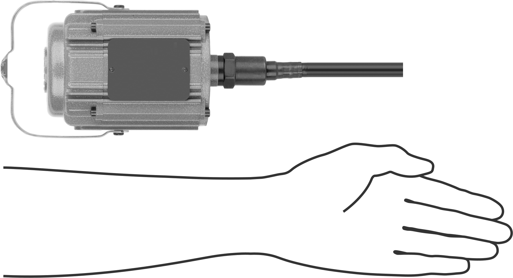 Elektrikli Esnek Şaftlı Uç ve Bur Die Grinder, Asma, 3/32", 1/8", 1/4" Şaft Çapı, 15000 rpm