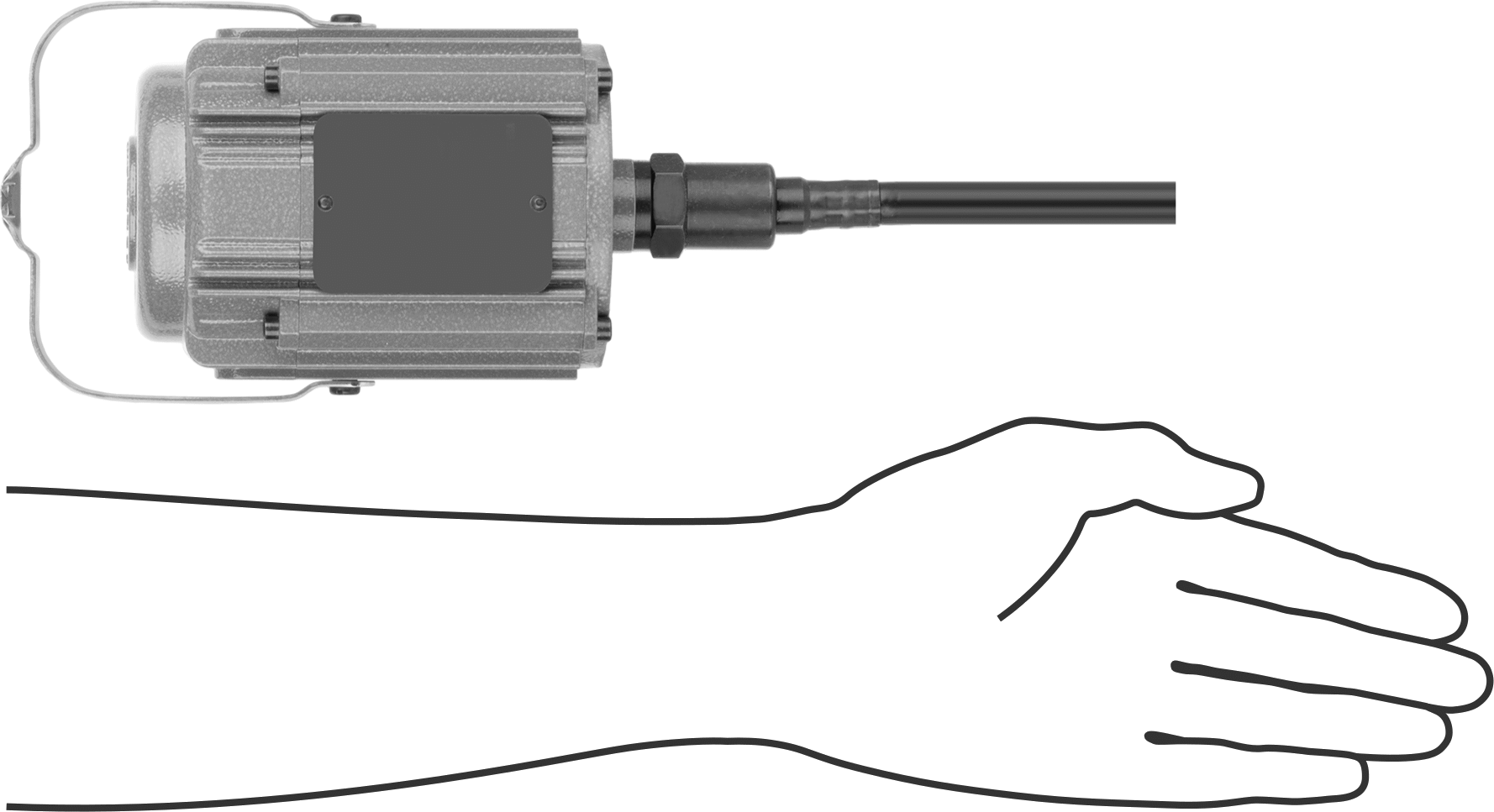 Elektrikli Esnek Şaftlı Uç ve Bur Die Grinder, Asma, 3/32", 1/8", 5/32" Şaft Çapı, 15000 rpm