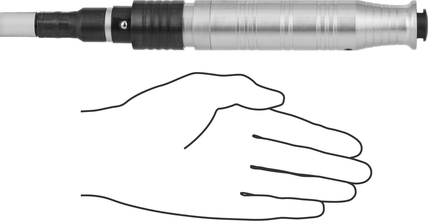 Elektrikli Esnek Şaftlı Uç ve Bur Die Grinder, Tezgah, 3/32", 1/8", 1/4" Şaft Çapı, 15000 rpm