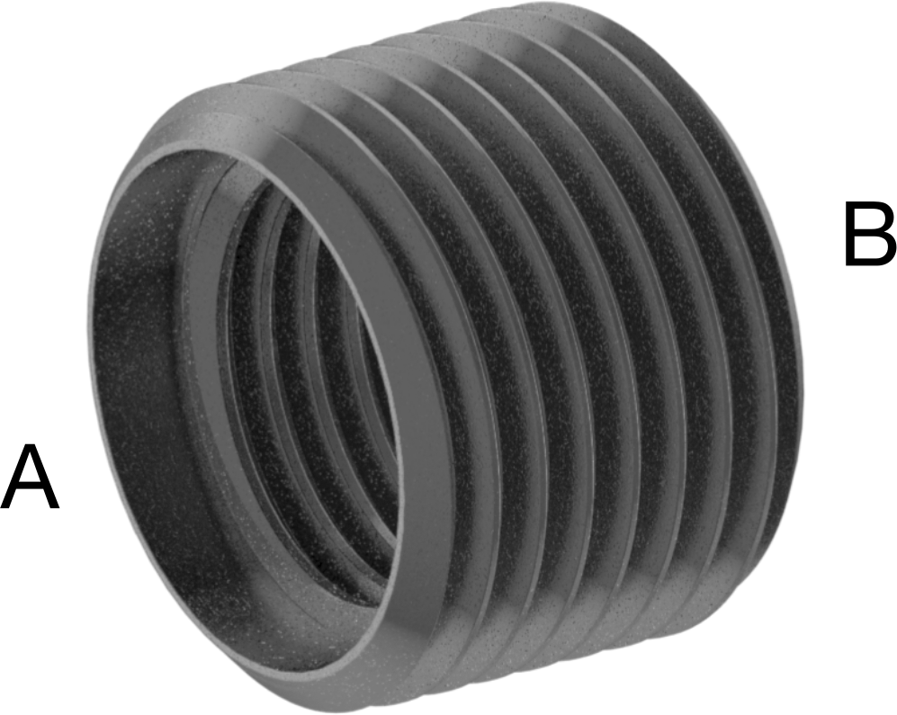 Düşük Basınçlı Boru Bağlantı Elemanı, Çelik, Burç Adaptörü, 3/8 NPT Erkek x 1/4 NPT Dişi