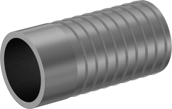 Paslanmaz Çelik Boru için Alın Kaynaklı Bağlantı Parçası, 316/316L Paslanmaz Çelik Adaptör, 3/4“ Boru Dış Çapı x 3/4” Hortum İç Çapı için