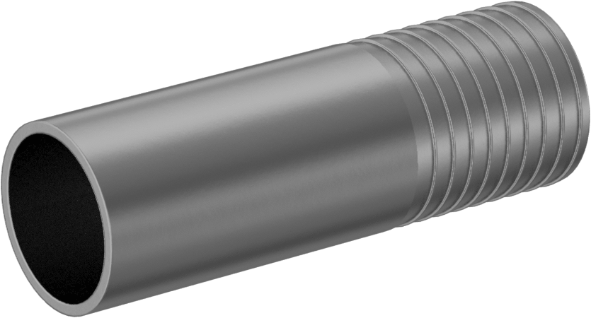 Paslanmaz Çelik Boru için Alın Kaynaklı Bağlantı Parçası, 316/316L Paslanmaz Çelik Adaptör, 1“ Boru Dış Çapı x 1” Hortum İç Çapı