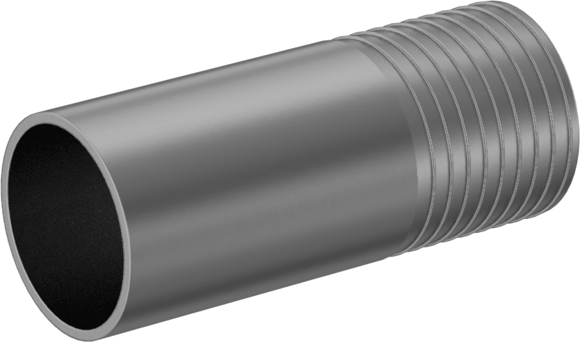Paslanmaz Çelik Boru için Alın Kaynaklı Bağlantı Parçası, 316/316L Paslanmaz Çelik Adaptör, 1-1/4" Boru Dış Çapı x Hortum İç Çapı için