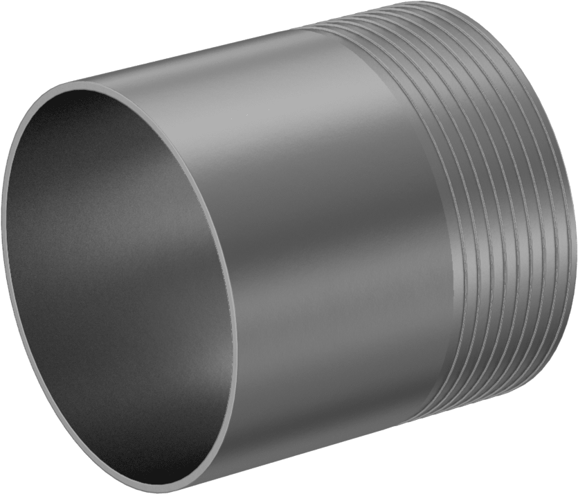 Paslanmaz Çelik Boru için Alın Kaynaklı Bağlantı Parçası, 316/316L Paslanmaz Çelik Adaptör, 3“ Boru Dış Çapı x 3” Hortum İç Çapı için