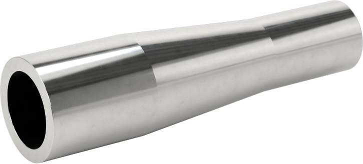 Paslanmaz Çelik Boru için Alın Kaynaklı Bağlantı Parçası, Parlatılmış 316/316L Paslanmaz Çelik Redüktör, 1/2“ x 3/8” Boru Dış Çapı için