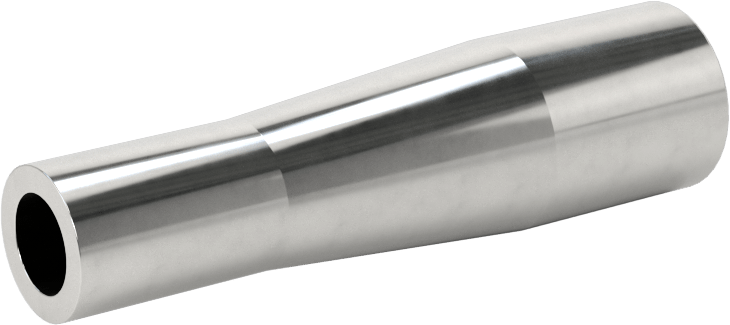 Paslanmaz Çelik Boru için Alın Kaynaklı Bağlantı Parçası, Parlatılmış 316/316L Paslanmaz Çelik Redüktör, 1/2“ x 3/8” Boru Dış Çapı için