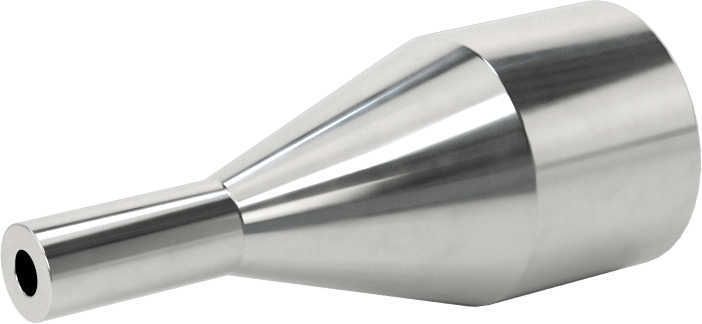 Paslanmaz Çelik Boru için Alın Kaynaklı Bağlantı Parçası, Parlatılmış 316/316L Paslanmaz Çelik Redüktör, 3/4“ x 1/4” Boru Dış Çapı için
