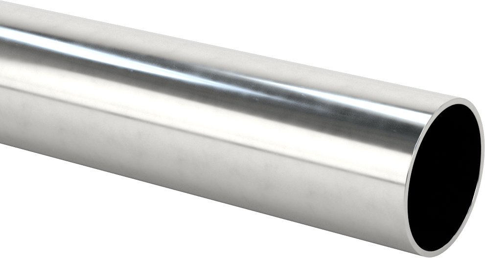 Gıda için Yüksek Parlaklıkta Paslanmaz Çelik Boru, Beverage, Süt Ürünleri, 304/304L Paslanmaz Çelik, 41 mm OD, 1,5 mm Duvar Kalınlığı