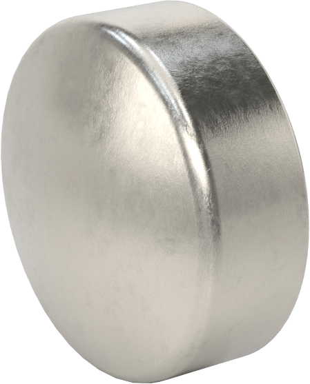 Paslanmaz Çelik Boru için Mat Alın Kaynaklı Bağlantı Parçası, 1-1/2" Dış Çaplı Boru için 304/304L Paslanmaz Çelik Kapak