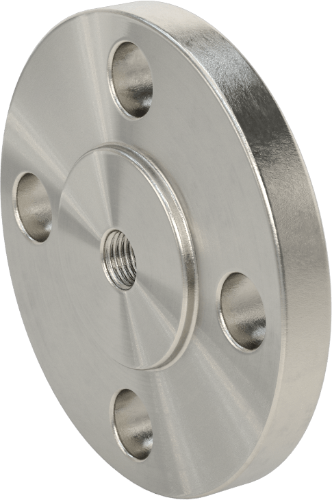 Düşük Basınçlı 304/304L Paslanmaz Çelik Dövme Boru Flanşı, Redüktör, 1/4 NPT x 1 Flanş Boru Boyutu